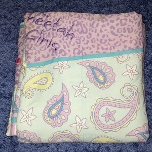 Vintage Cheetah Girls comforter Disney retro
